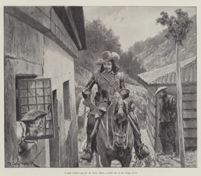 Under den røde kappe, af Stanley J Weyman